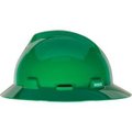 Msa Safety MSA V-Gard® Hard Hats, Full Brim, Fas-Trac® Suspension, Green, 475370 475370